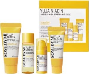 SOME BY MI – Yuja Niacin Anti-Blemish Starter Kit (4-Piece Travel Set)